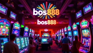 Rasakan keseruan bermain di bos88 dengan slot machines dan pemain yang antusias.