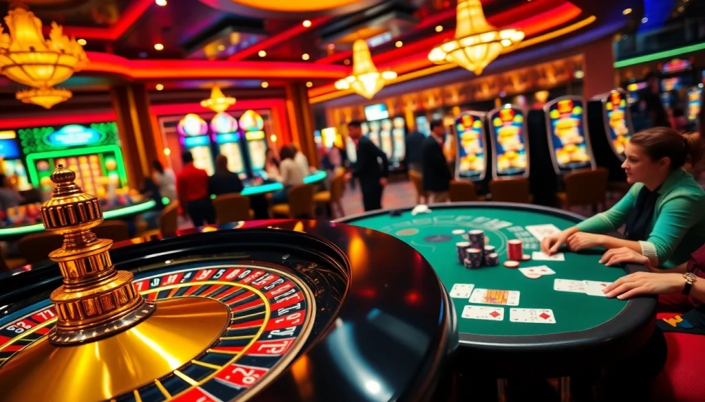 Experience the thrilling world of gambling at mm88 com with players engaging in an exciting roulette game.