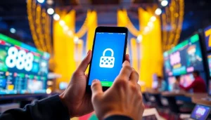 Engaging user experience with 888 new app featuring sports betting and promotions.