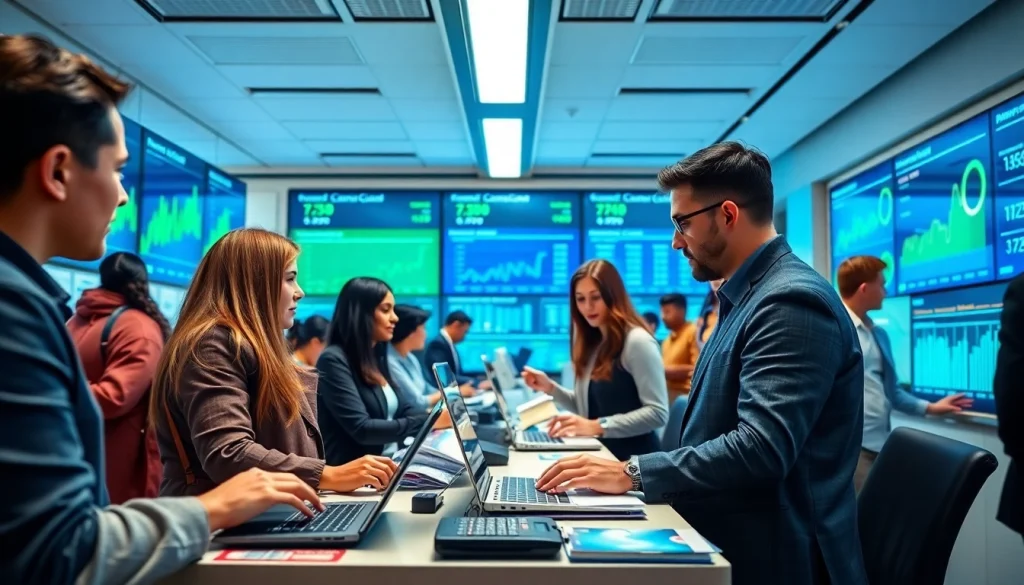 신용카드 현금화 관련 전문가와 고객의 상담 장면