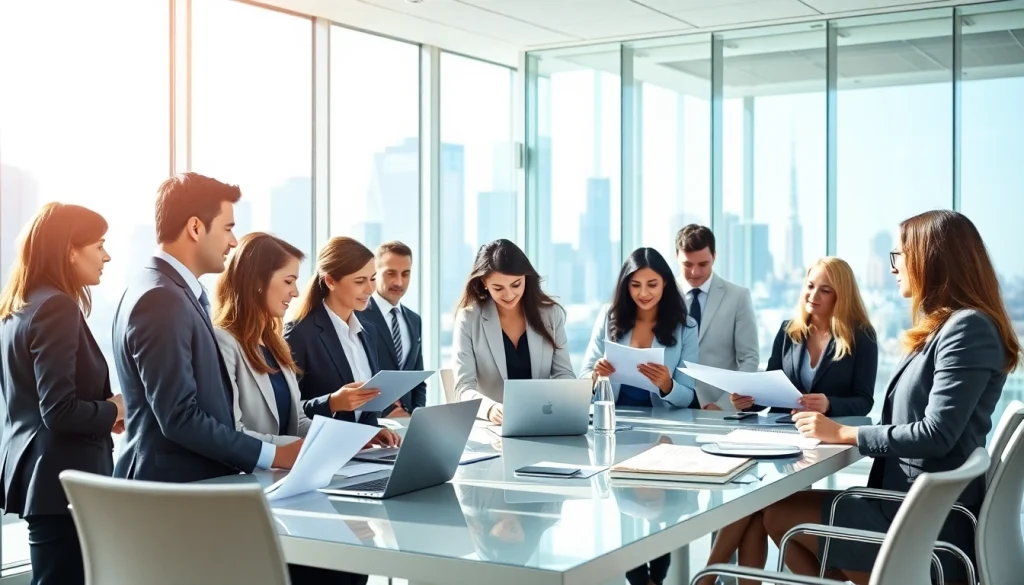 Collaborative legal team at https://www.expertlawattorneys.com working on case strategies.