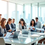 Collaborative legal team at https://www.expertlawattorneys.com working on case strategies.