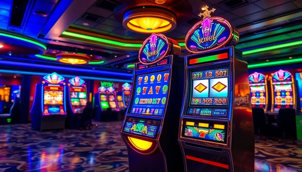 Menangkan hadiah dalam permainan slot jewel4d dengan suasana yang mengasyikkan.