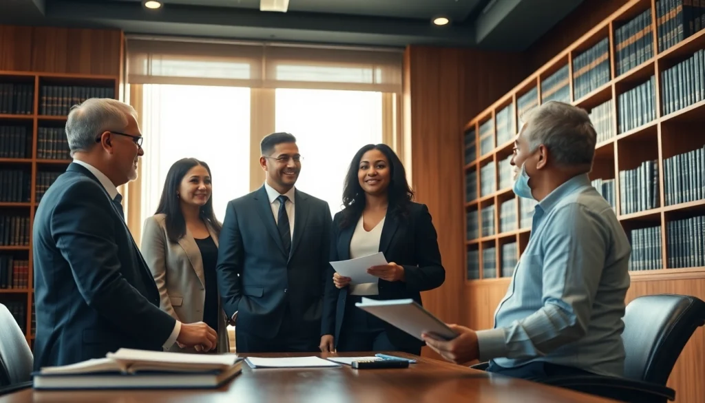 Consultation at https://www.chriseadslegal.com office showcasing client-attorney interaction.