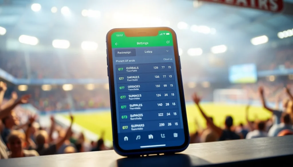 Discover the best sports betting apps in India showcasing modern betting interfaces.