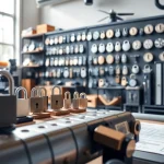 Explore high-security lock designs at https://www.dakenlocks.com in a professional locksmith workshop.
