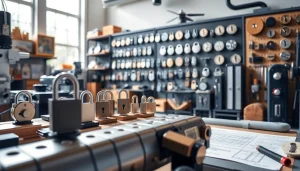 Explore high-security lock designs at https://www.dakenlocks.com in a professional locksmith workshop.