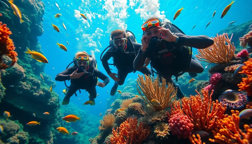 Engaging marine life at https://marvinscubaexpeditions.com showcasing vibrant coral reefs.