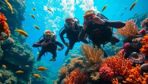 Engaging marine life at https://marvinscubaexpeditions.com showcasing vibrant coral reefs.