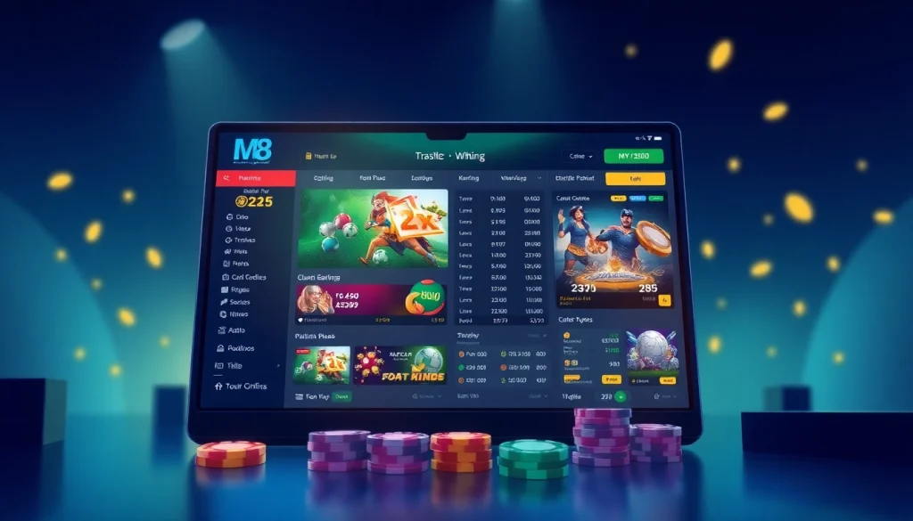 Experience the innovative MV 88 online gambling platform, showcasing vibrant betting options and a user-friendly interface.