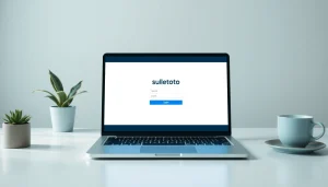 Masuk ke suletoto login dengan tampilan antarmuka yang bersih dan modern.