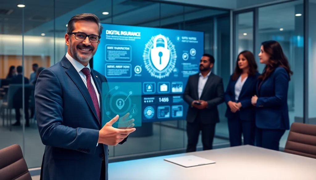 Современная сцена страховых технологий с цифровой платформой, ориентированной на доверие, для 79king в 2025 году.