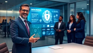 Современная сцена страховых технологий с цифровой платформой, ориентированной на доверие, для 79king в 2025 году.