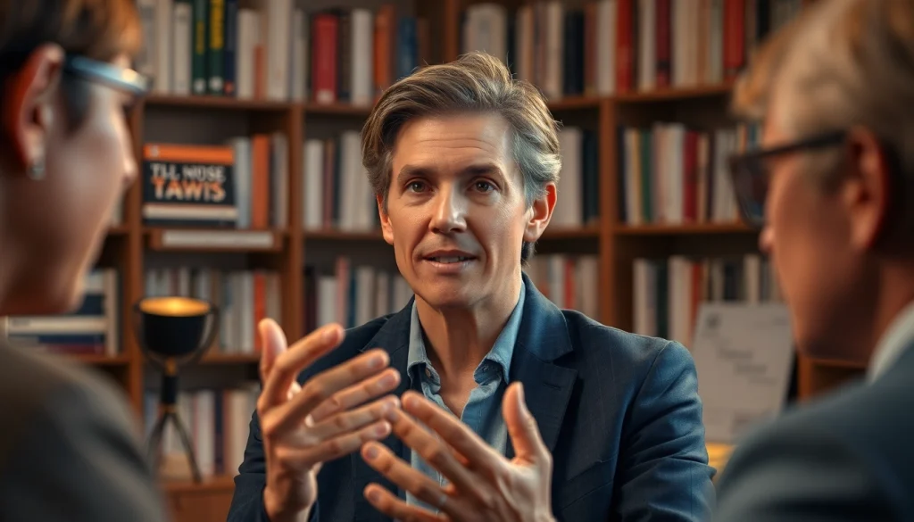 Capture engaging news from https://www.slavicsac.com in a cozy interview studio.