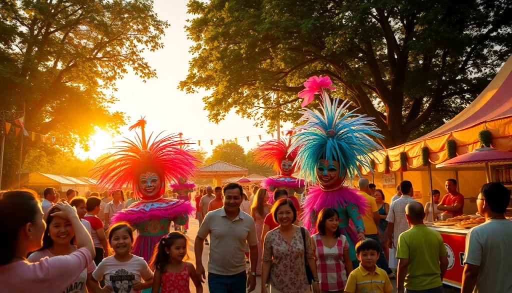 Experience the vibrant festival at https://tcspecialentertainment4u.com with lively performers and joyful attendees.