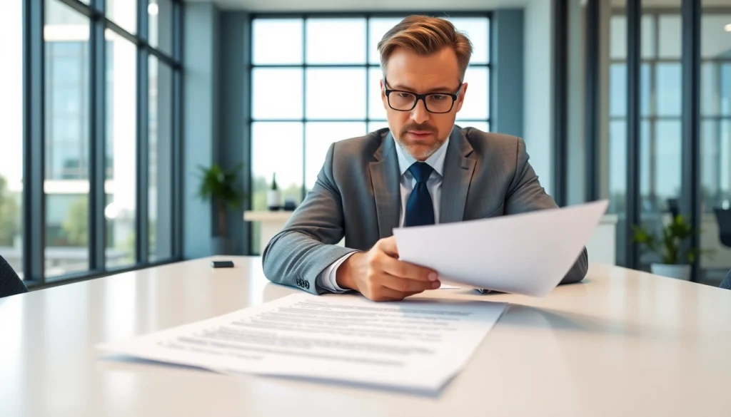 Reviewing legal documents at https://www.atlantarealestateattorney.com to provide expert real estate advice.