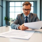 Reviewing legal documents at https://www.atlantarealestateattorney.com to provide expert real estate advice.