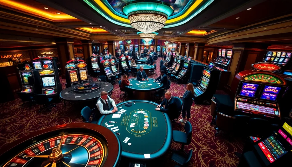 Experience the thrill of winning at 888b. com with an exciting casino scene filled with players and games.