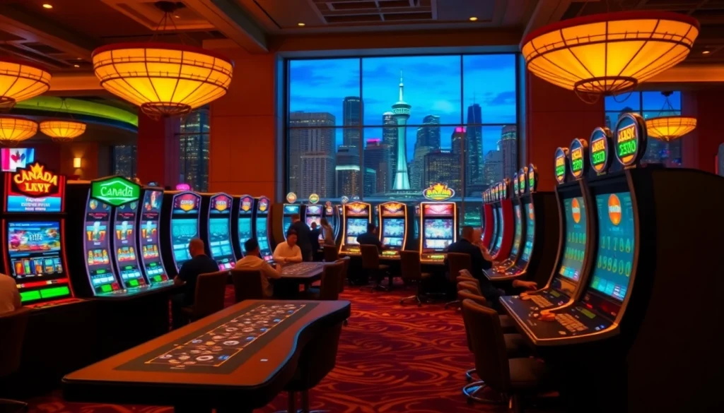 Experience the excitement at the best online casinos in Canada with vibrant gaming environments and engaging players.