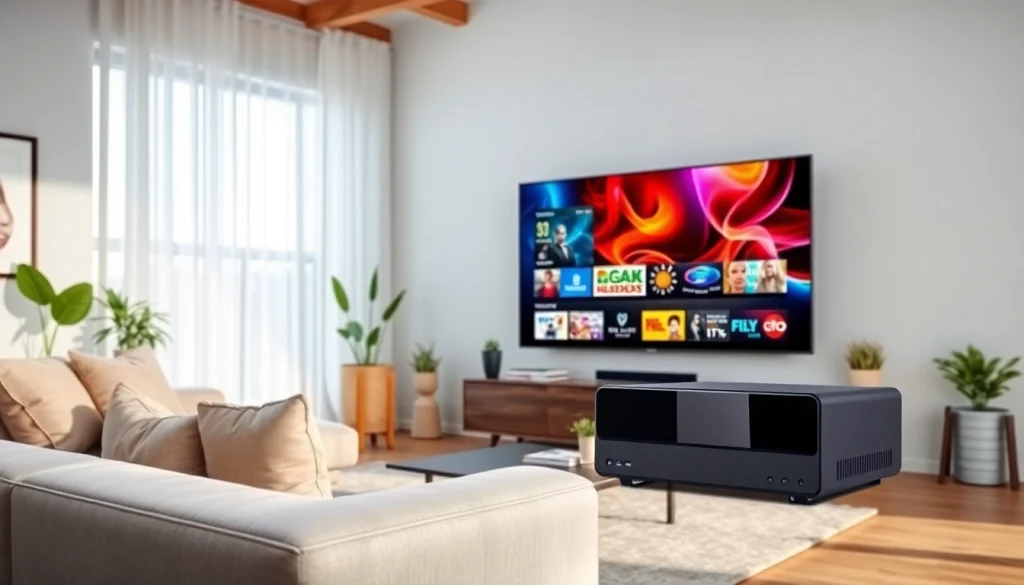 Stream content easily with features available at https://bosstv.ca on a stylish living room setup.