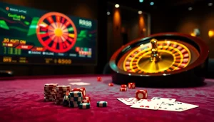 Experience luxurious gambling at RR88 with vibrant casino tables and exciting gameplay.