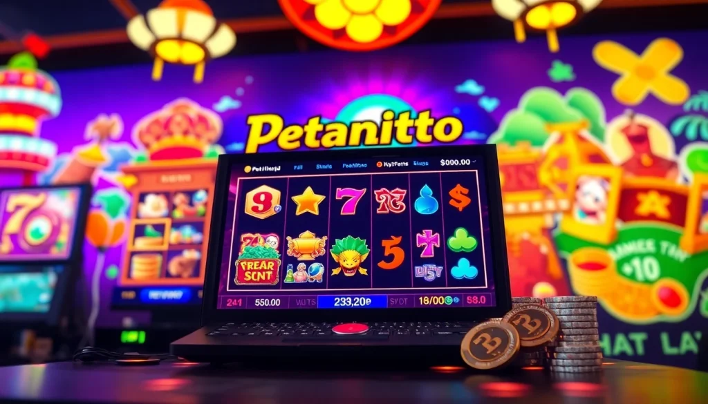 Petanitoto menawarkan pengalaman slot online yang penuh warna dan interaktif.