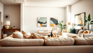 Showcasing stunning interior design dubai living space with modern decor and natural light.