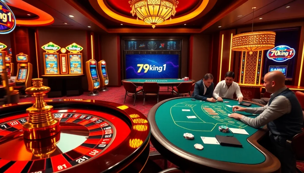 Experience thrilling gameplay at 79king 1 with exciting casino games and vibrant atmosphere.