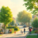 Coventry's top 5 family-friendly neighbourhoods in 2025, featuring parks and inviting homes.