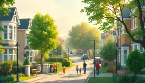 Coventry's top 5 family-friendly neighbourhoods in 2025, featuring parks and inviting homes.