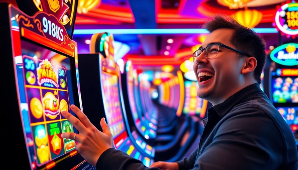 เล่นสล็อต 918kiss slot สนุกสนานในคาสิโนออนไลน์ที่มีสีสันสดใส