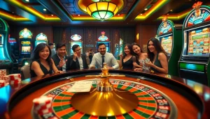 Experience premium gambling excitement with Link vào vmax at this luxurious casino table.