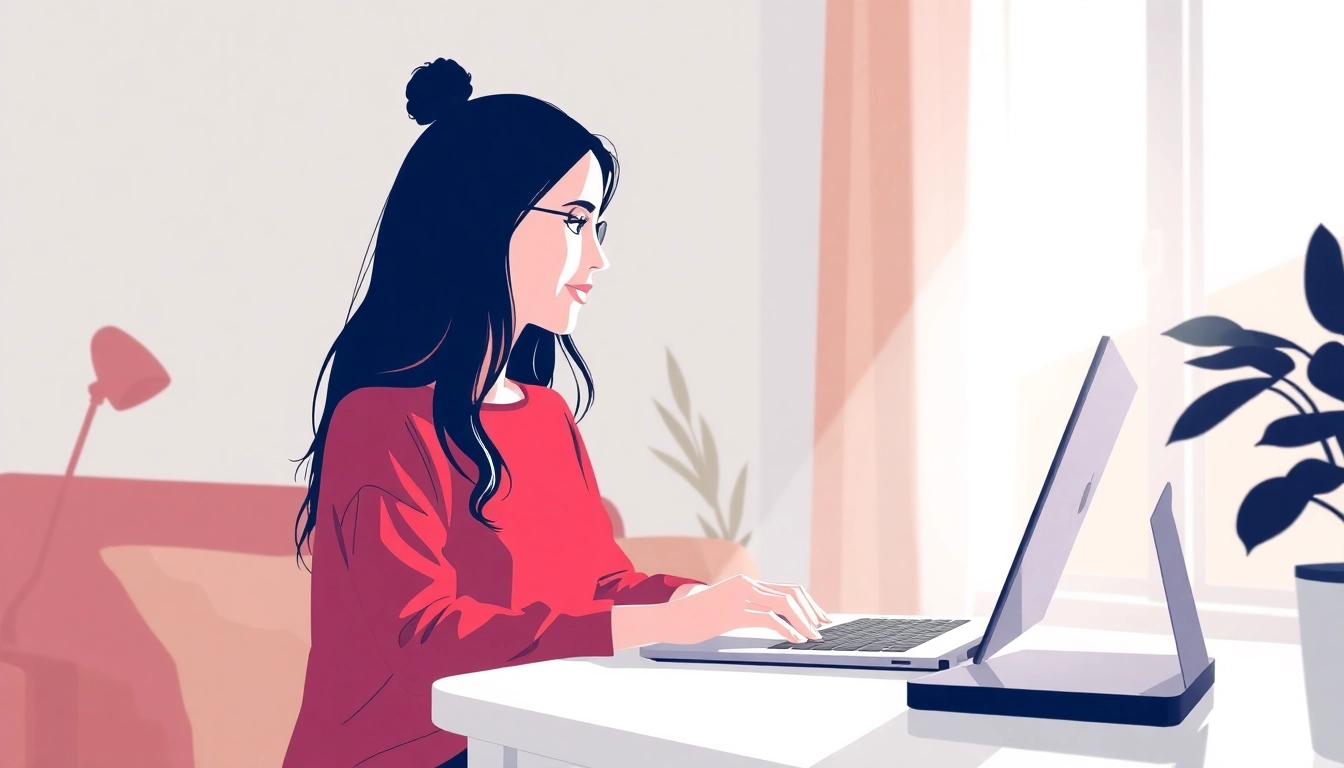 Guía visual sobre cómo ganar dinero online mientras trabajas desde casa.
