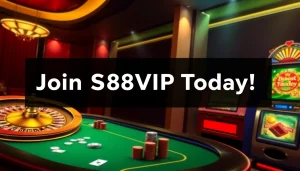 Experience the thrilling atmosphere of S88VIP online casino with vibrant games and rich visuals.
