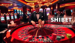 Players enjoying thrilling moments at a shbet casino roulette table, surrounded by vibrant chips and excitement.