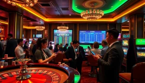 Experience the excitement of live betting at 7m.cn with immersive casino visuals.
