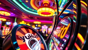 Jadilah bagian dari aksi seru yuyu4d slot dengan mesin slot yang berkilau dan pemain yang bersemangat.