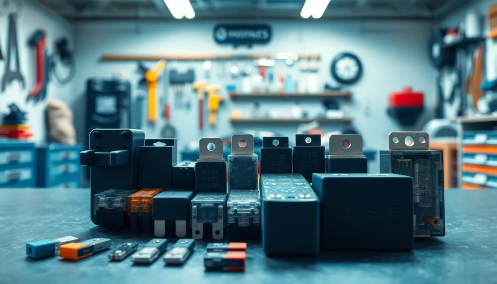 Sprawdzenie bezpieczników samochodowych na stronie https://bezpieczniki24.pl w profesjonalnym warsztacie samochodowym.