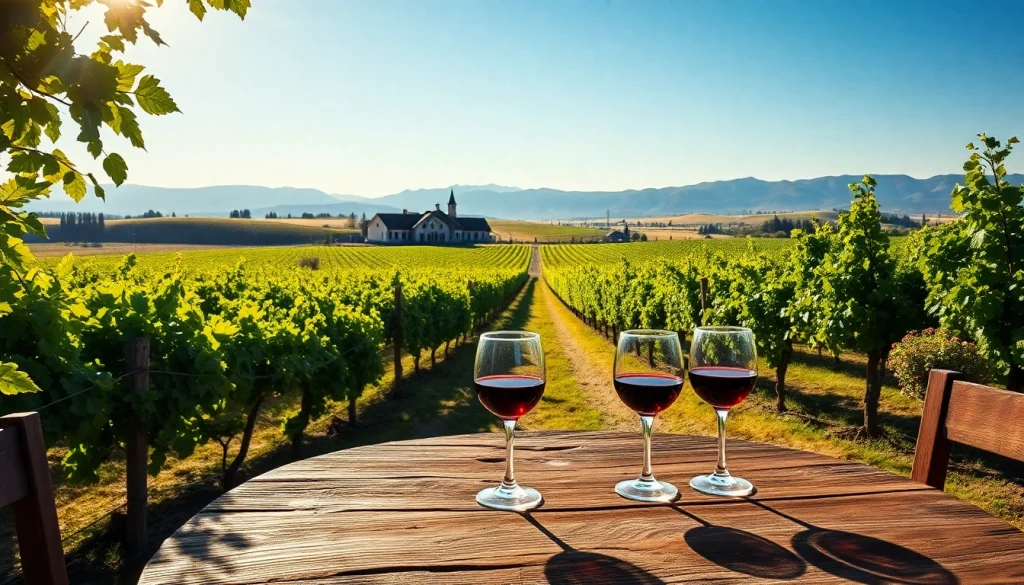 Enjoy wine tasting at a scenic Winery Sacramento with beautiful views and vibrant vineyards.