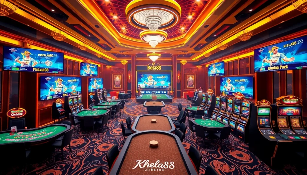 Khela88 লগইন করুন to immerse in an exciting online casino featuring poker and slot games.