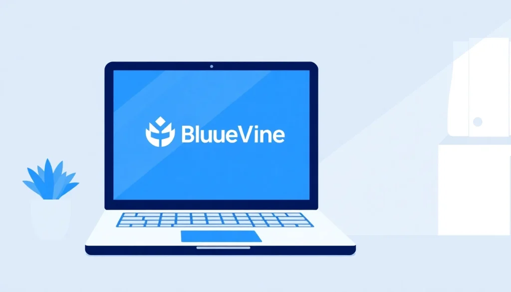 Access the BlueVine login page securely on your device.
