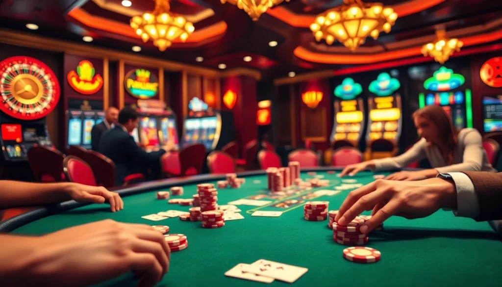 Experience the thrill of high-stakes poker at XX88.COM with professional gameplay and vibrant casino ambiance.