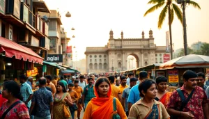Explore life at https://www.mumbaikarsperspective.com through a lively scene of Mumbai's vibrant street culture.