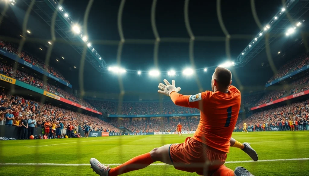 บอลวันนี่ การเซฟที่สำคัญของประตูในสนามที่มีแฟน ๆ หลงใหล