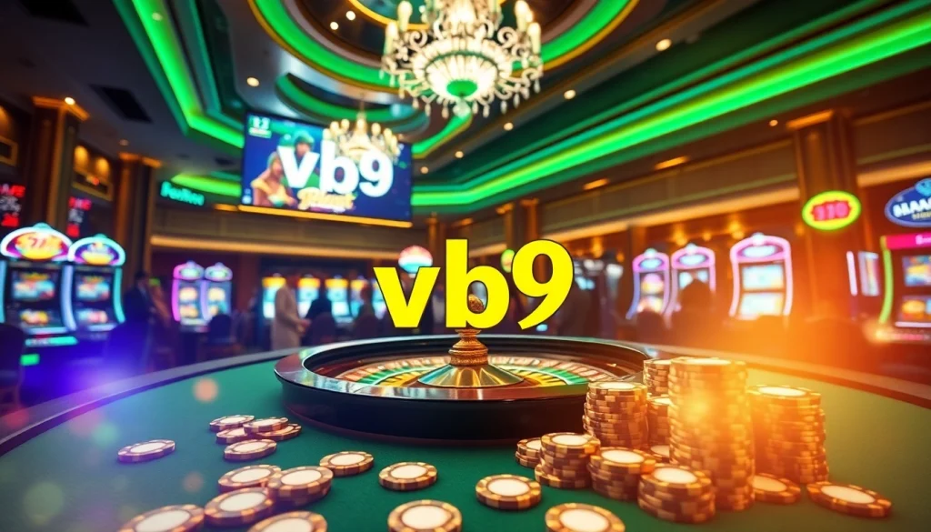 Experience the thrill of gaming at VUABAI9 with professionals betting on vb9 at a luxurious casino.
