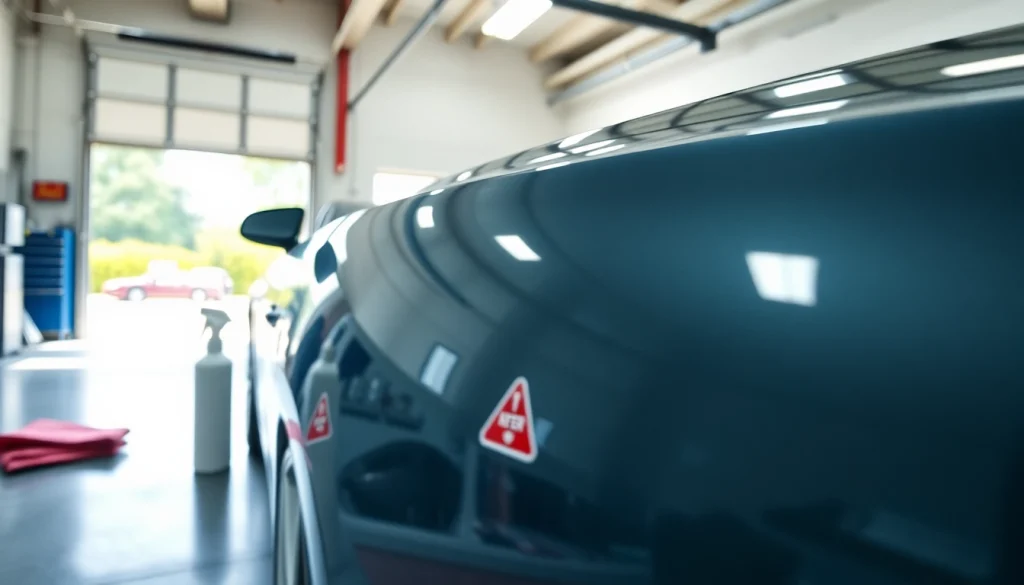 Best car detailing Chattanooga TN with a polished vehicle under natural light in a professional setting.