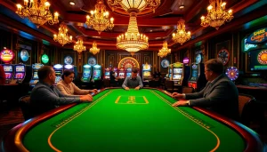 Experience the thrill of high-stakes poker at a luxury casino, reflecting the hidden wiki official charm.