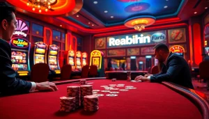 Experience the excitement of rebahin with vibrant casino tables and thrilling gambling action.