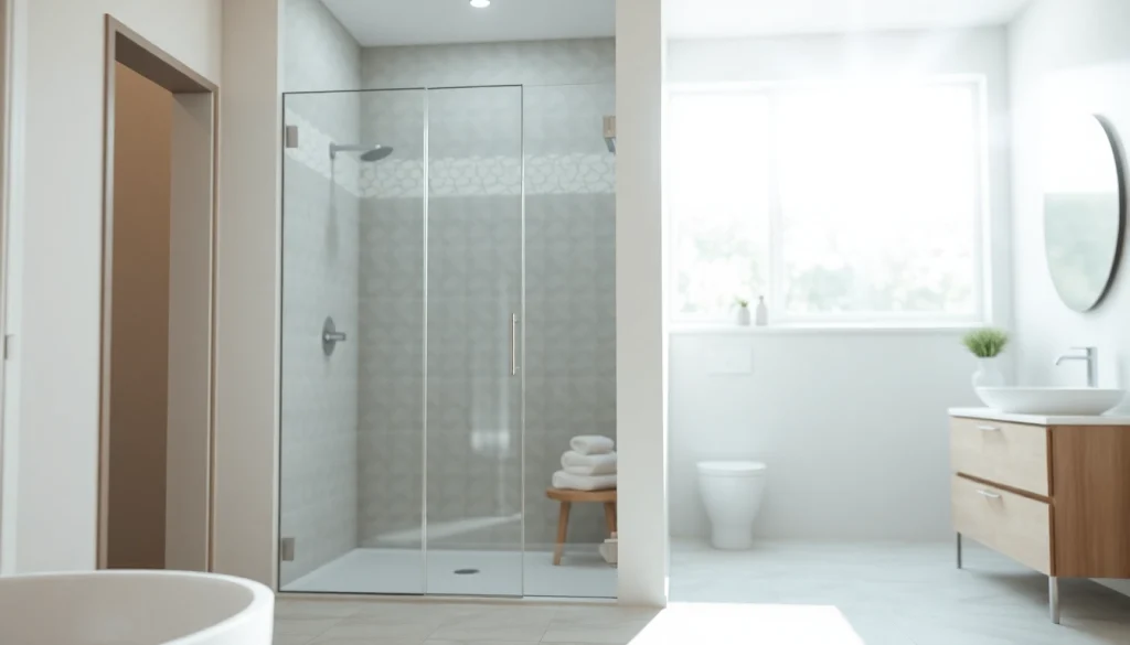 Explore elegant shower doors uk enhancing a modern bathroom, featuring frameless glass designs.