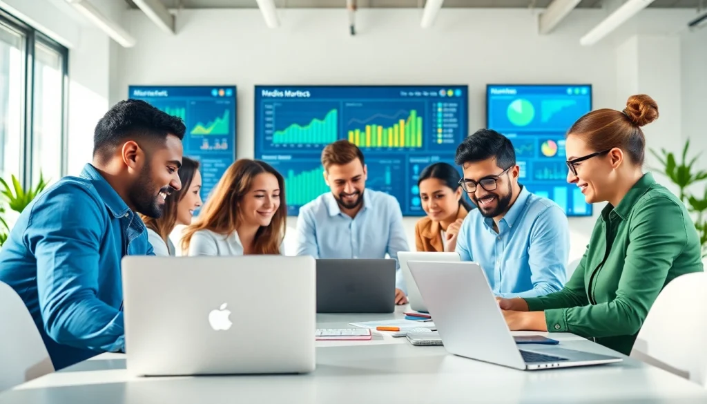 Engaging professionals working together on digital marketing at https://www.pnmmedia.com.